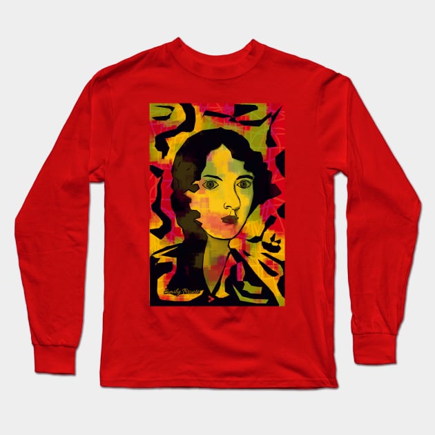 Emily Brontë Long Sleeve T-Shirt by Exile Kings 